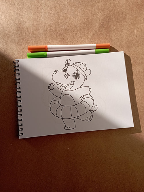 Animal Friends Coloring Book