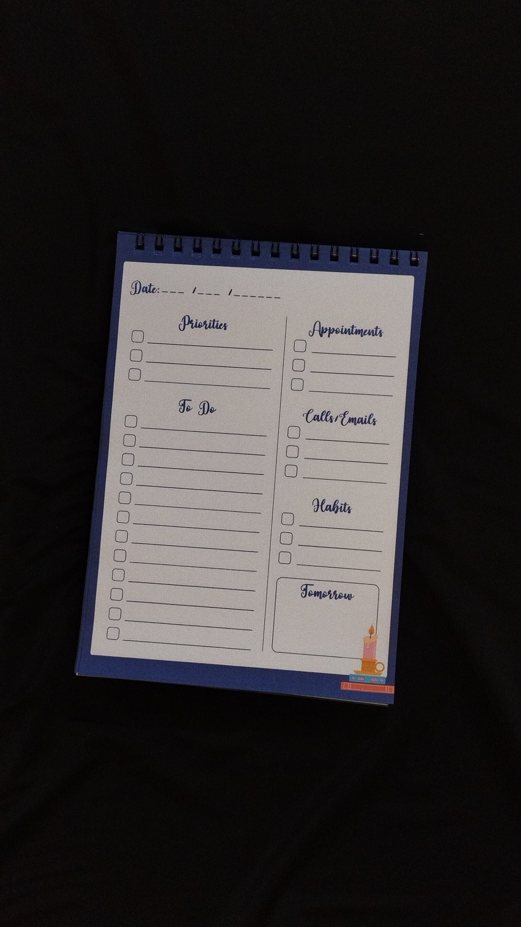 The Enchanted Library Daily Planner