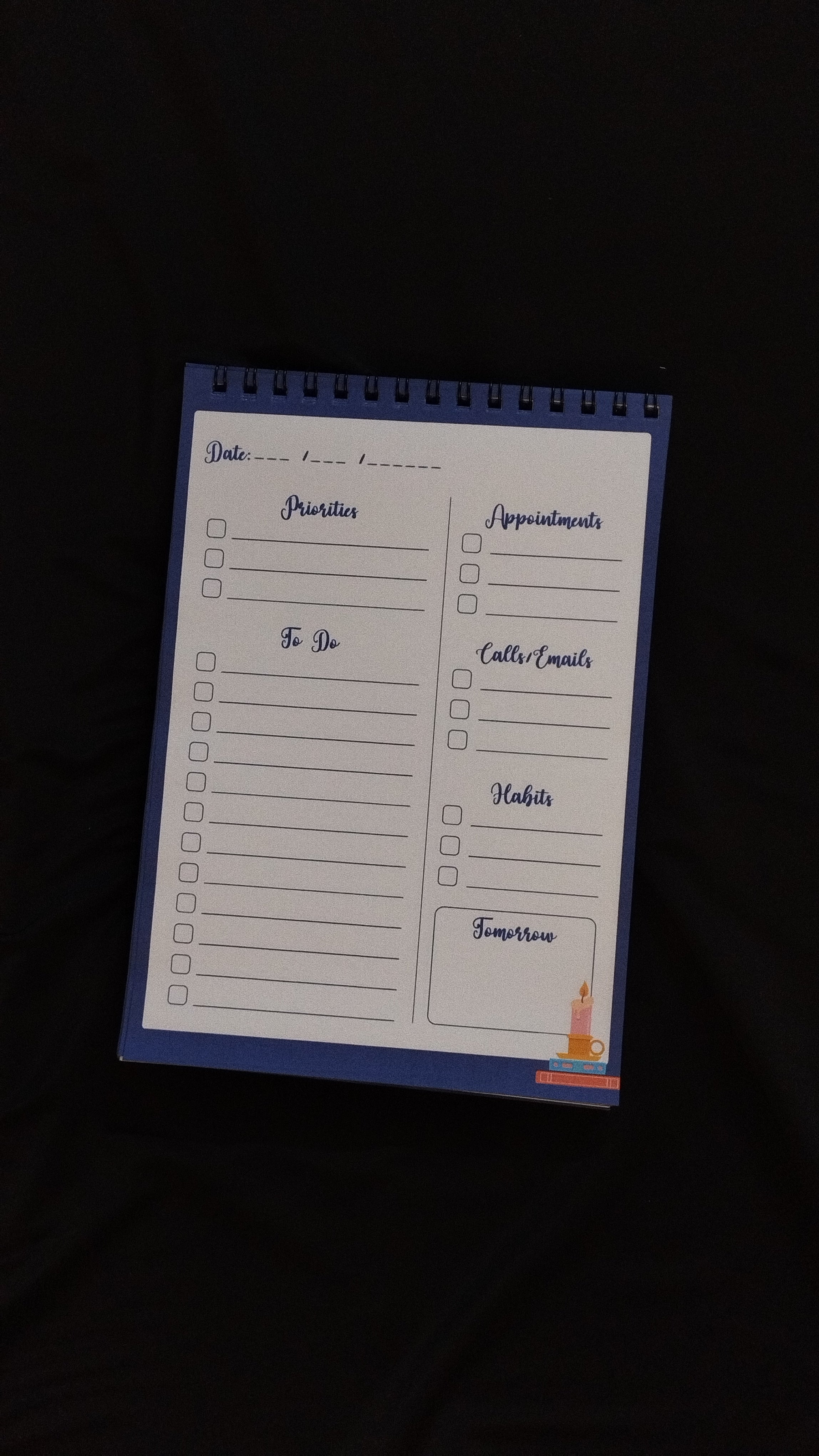 The Enchanted Library Daily Planner