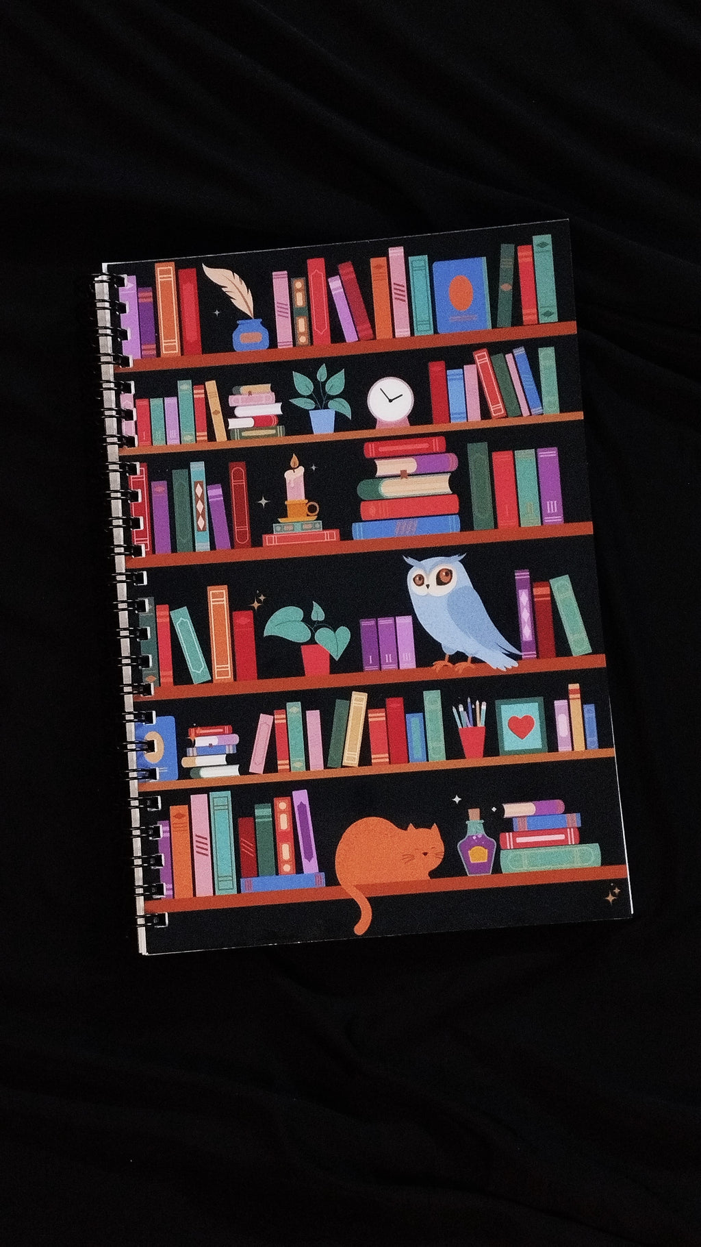 The Enchanted Library A5 Notebook