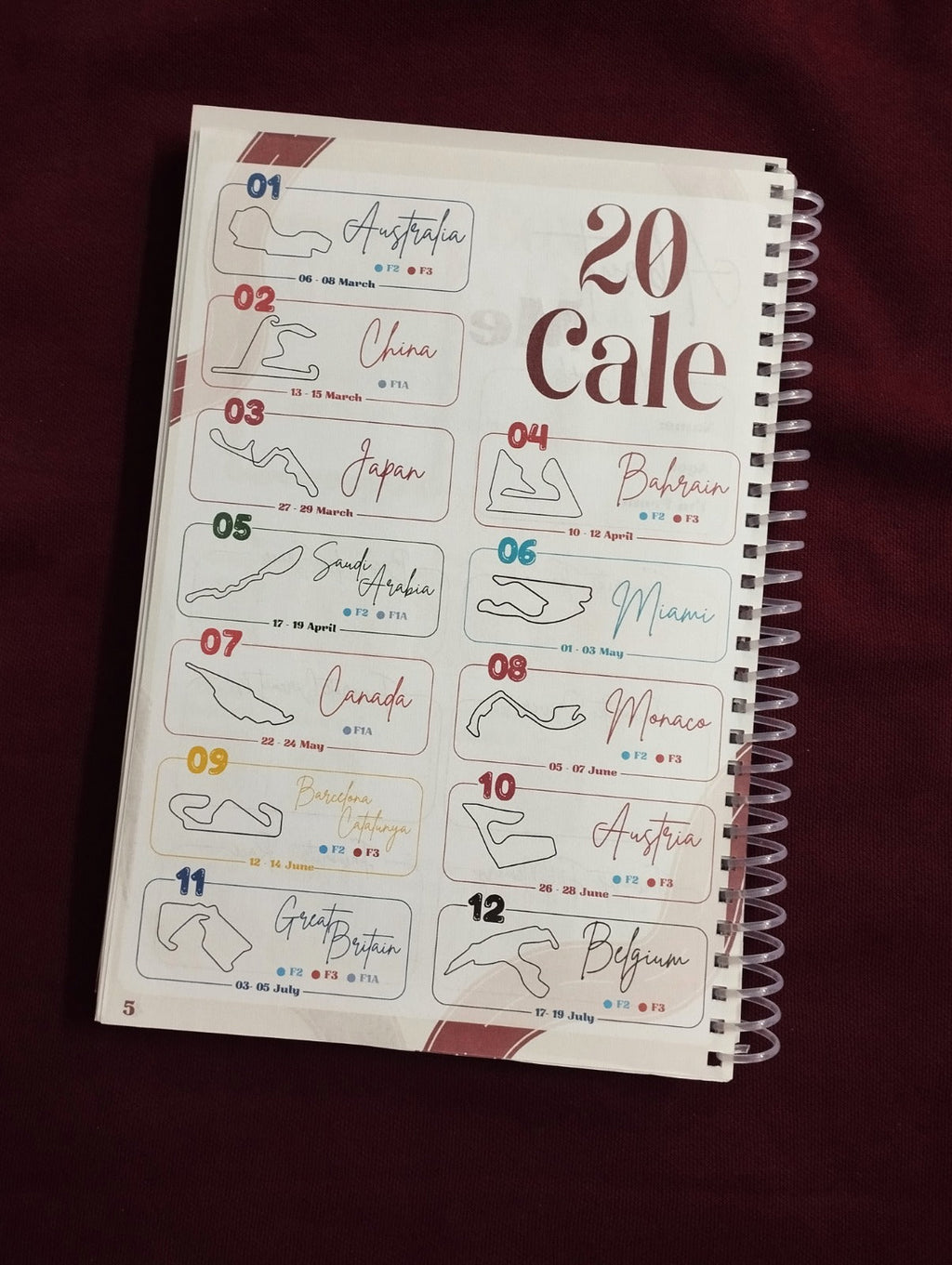 Box Box Formula One Journal 2026